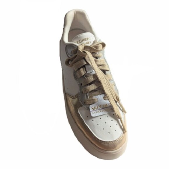 Skechers Womens Hiland Soft Metals Memory Foam Sneakers Size 6 New without Box - Picture 6 of 7